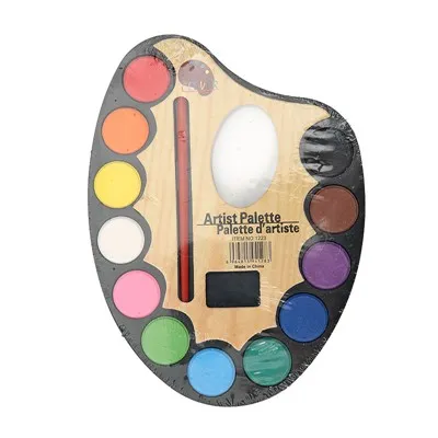 Akvareļa cietā krāsa